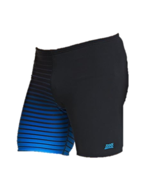 Zoggs Cairns Mid Jammer - Black/Blue